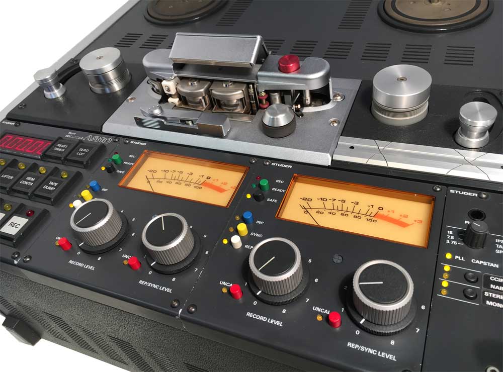 STUDER A810 Profesional Tape Recorder. Pinch Roller New. Recapped